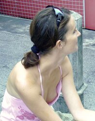 Nips - Pokies - Bare-Chested - Downblouse