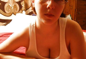 Chesty Teenager Female With Glasses - Clio Lune AKA Kleio Lune