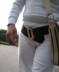 Fotze frisst Hosepipe - cameltoe