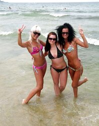 Bulgarian Beach Teenagers By KRMANJONAC