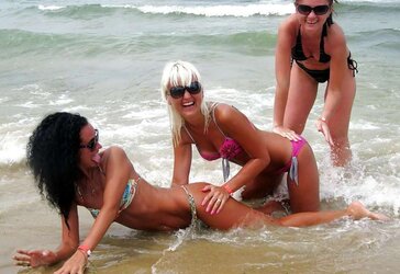 Bulgarian Beach Teenagers By KRMANJONAC