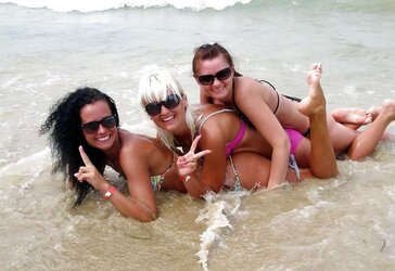 Bulgarian Beach Teenagers By KRMANJONAC