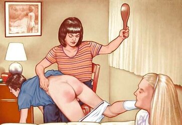 Slapping , art and comics