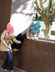 Turbanli hijab arab, turkish, asia bare - non bare