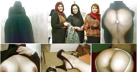 Turbanli hijab arab, turkish, asia bare - non bare