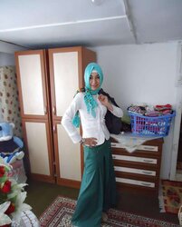 Turkish arab turbanli hijab asian