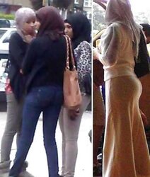 Outdoor jilbab hijab niqab arab turkish tudung turban mallu