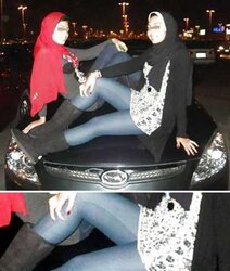 Outdoor jilbab hijab niqab arab turkish tudung turban mallu