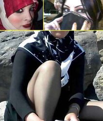 Outdoor jilbab hijab niqab arab turkish tudung turban mallu
