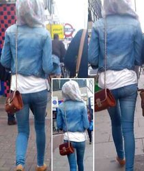 Outdoor jilbab hijab niqab arab turkish tudung turban mallu