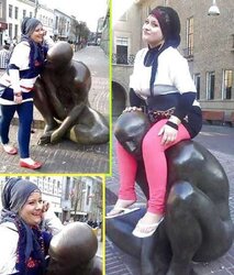Outdoor jilbab hijab niqab arab turkish tudung turban mallu