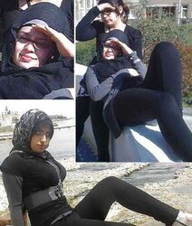 Outdoor jilbab hijab niqab arab turkish tudung turban mallu