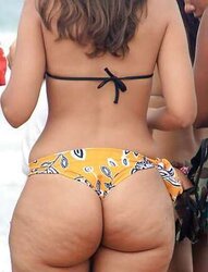 Tasty bathing suit backside