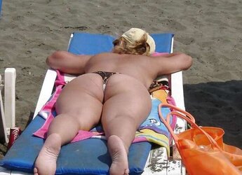 Tasty bathing suit backside