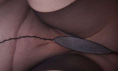 Kaylee in velvety stockings