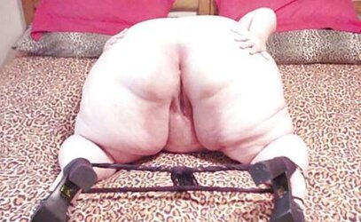 MATURE FATTY TAKES OFF