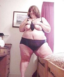 MATURE FATTY TAKES OFF