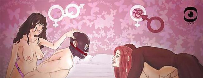 Toons Bi-Racial Hotwife Cuckold