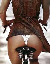 Upskirt Bicycle And Bike