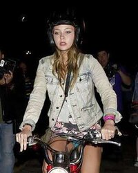 Upskirt Bicycle And Bike
