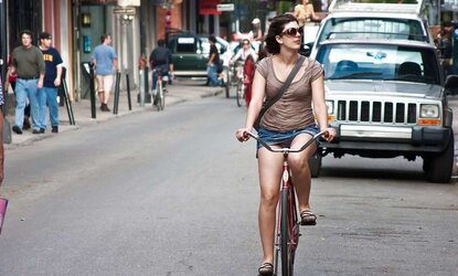 Upskirt Bicycle And Bike