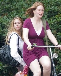 Upskirt Bicycle And Bike