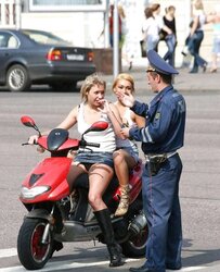 Upskirt Bicycle And Bike