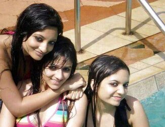 Desi femmes in swuimsuits