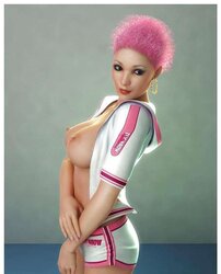 Virtual--Rendered Art Bevy