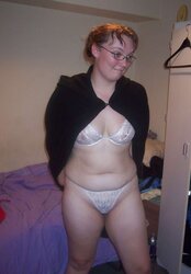 Sarah Anne disrobes, stretches, and plays.