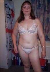 Sarah Anne disrobes, stretches, and plays.