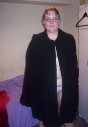 Sarah Anne disrobes, stretches, and plays.