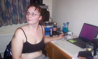 Sarah Anne disrobes, stretches, and plays.