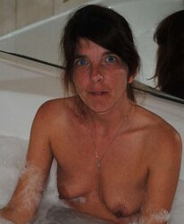 Enormous Nips In Warm Bath