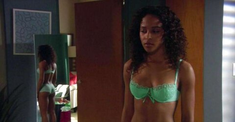 Megalyn Echikunwoke Naked Bevy