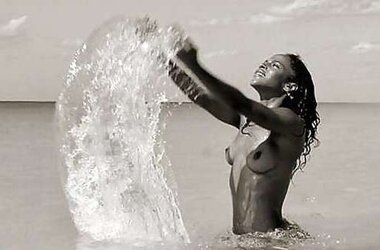 Megalyn Echikunwoke Naked Bevy