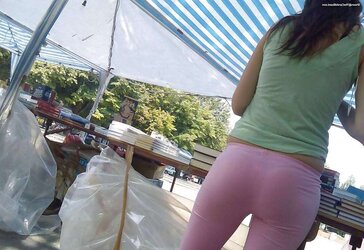 Leggings voyeur