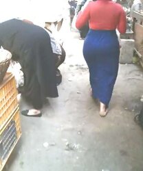 Arab arse voyeur