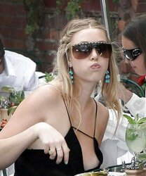 The Hottest - downblouse, down half-shirt, nip slide, nipple glide