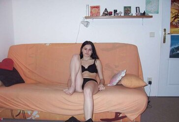 NASTY WOMAN ALONE AT HOME