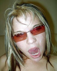 FUCK-STICK AND JIZZ ENJOYING BREEZIES V