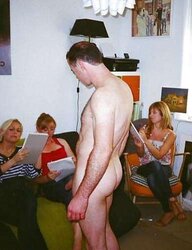Woemn and shaft five -Real individual cfnm art soiree CFNM)