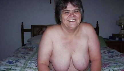 Oma geil und fett