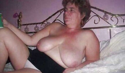 Oma geil und fett