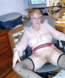 Oma geil und fett