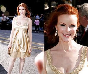 Lady Celebs - Marcia Cross ... wrrruff....