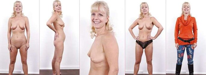 Clothed-Stripped Czech Audition