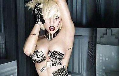 Chick Gaga is a torrid whore