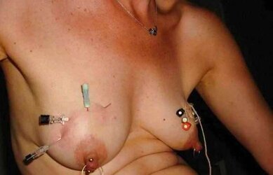 Boobies in restrain bondage