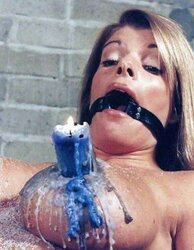 Boobies in restrain bondage